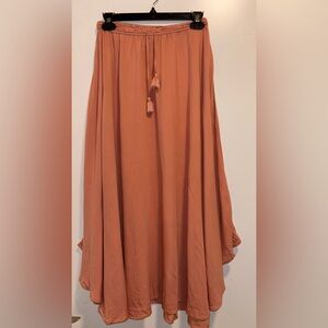 O'Neill Women's Midi Skirt in Dusty Coral